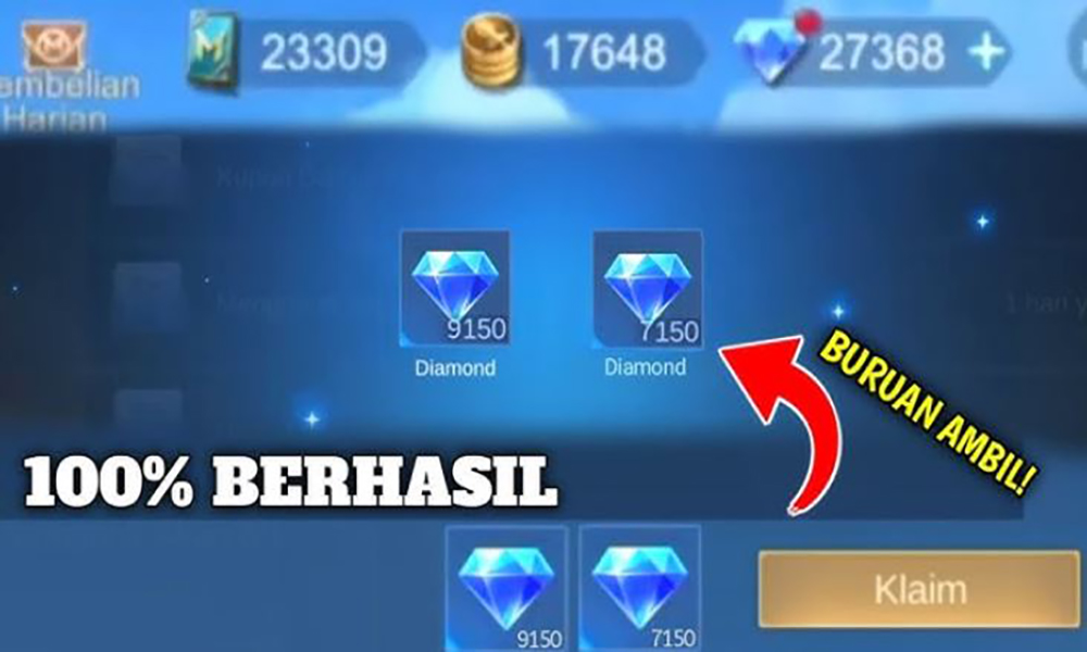 Link Diamond ML Gratis
